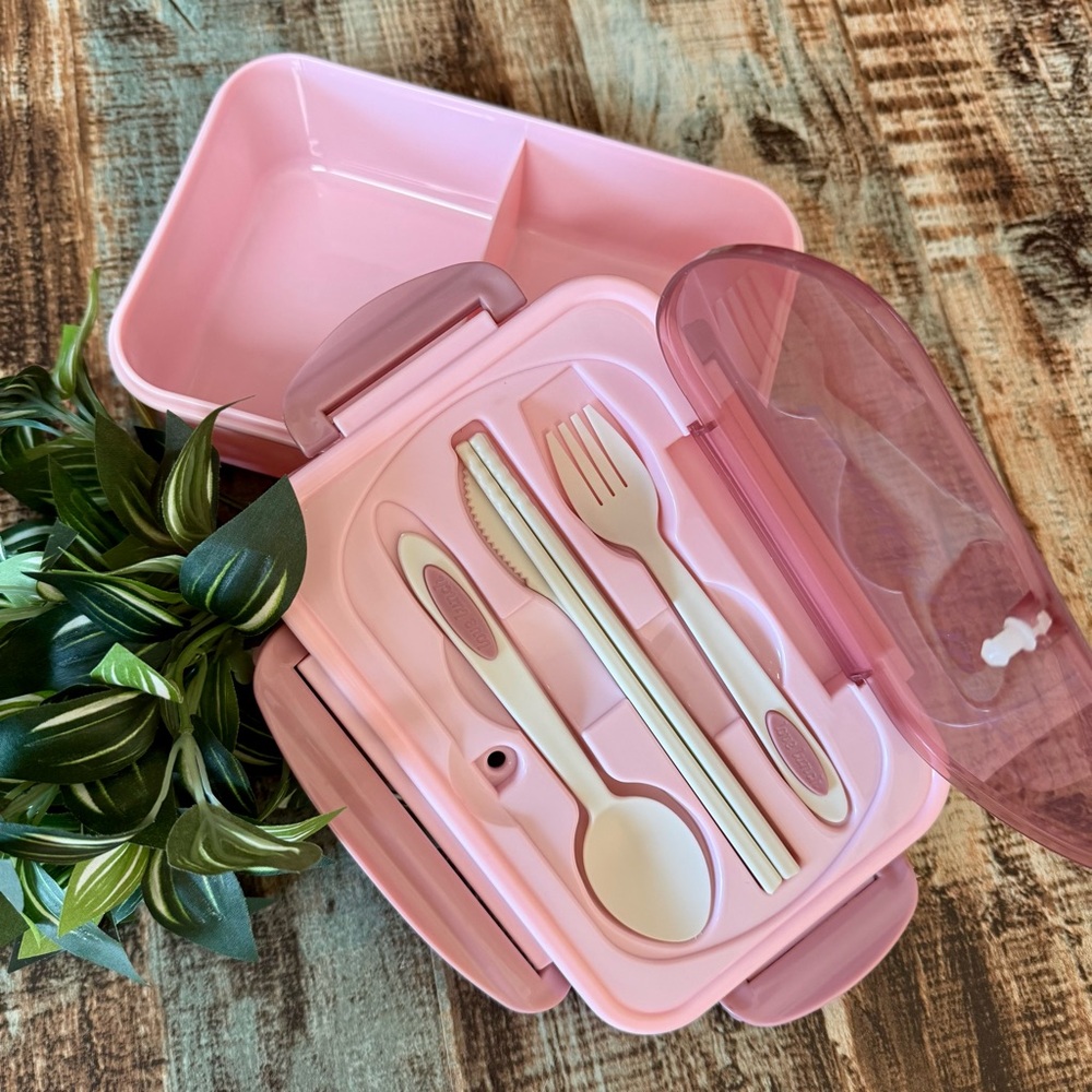 Lunch Box with Utensils